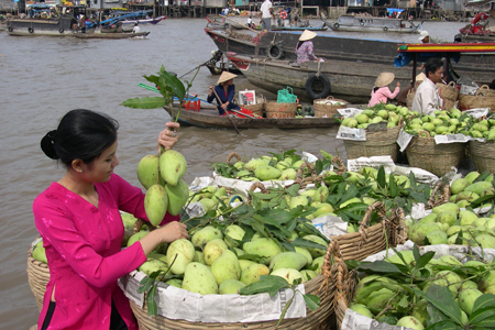 Cai Rang Floating Market